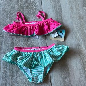 West Suit Club kids two piece bikini